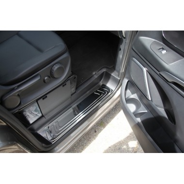 Накладки на дверные пороги Mercedes Vito V-class W447 (2014-), 3 двери бренд – Omtec (Omsaline) главное фото